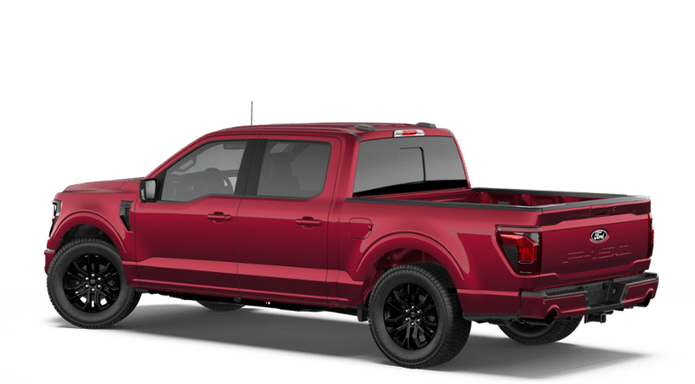 2026 Ruby Red Metallic Tinted Clearcoat Ford F-150 XLT 4X4 Truck